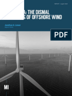Out to Sea: The Dismal Economics of Offshore Wind