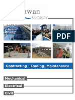 Contracting - Trading - Maintenance. Mechanical. Electrical. Civil PDF