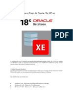 Instalación Paso a Paso de Oracle 18c XE en Windows