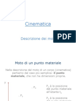 Lezione2 Cinematica PDF