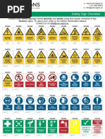 Effective Safety Signage Guide | PDF | Hazards | Prevention