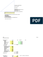 Financial Projection Model: Example: Fill in Boxes That Look Like This