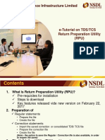 NSDL E-Governance Infrastructure Limited: E-Tutorial On TDS/TCS Return Preparation Utility (RPU)