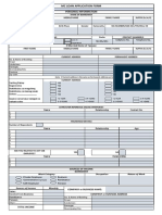 MC Loan Application Form