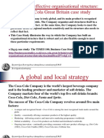 2013 - Organisational Structure Case Study Coca Cola - v2