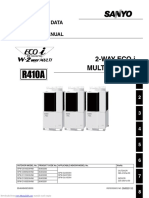 Technical Data & Service Manual: Outdoor Model No. Product Code No. Applicable Indoor Model No. V/ø/Hz