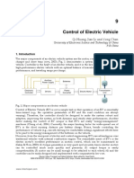 Control of Electric Vehicle: University of Electronic Science and Technology of China P.R.China
