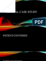 Clinical Case Study SUMMARY OF RECCOMENDATIONS