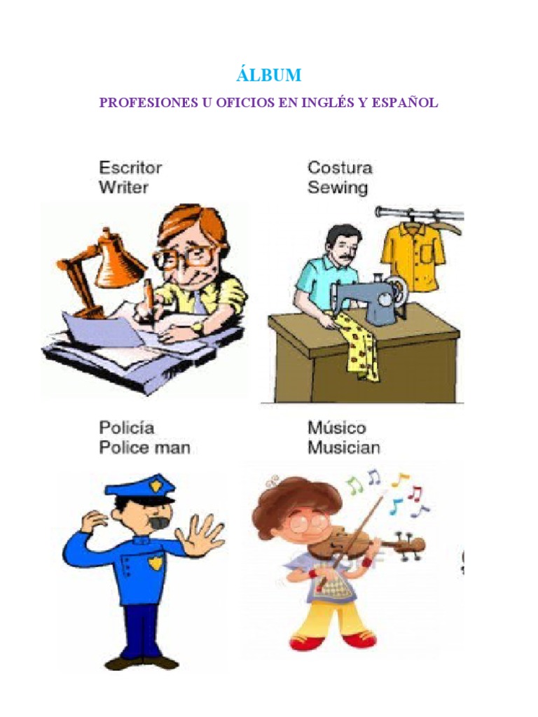 Album De Profesiones U Oficios Pdf