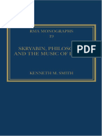 Scriabin, La Filosofía y La Música Del Deseo - Introducción - Español e Inglés - Corregido PDF