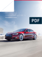 EV Tesla Model S Quick Reference Manual NA PDF