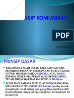 Prinsip & Model Komunikasi