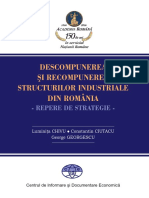 Economic - Descompunerea - Si - Recompunerea - Structurilor Industriale