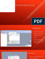 Cara Menghitung Site Distance Dari MapInfo