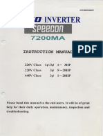 Teco 7200MA Manual