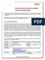 Guía Práctica Proceso General de Exportación en Colombia PDF