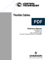 Controltechniques Flexible Cables Reference Manual