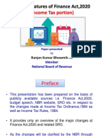 Changes in Income-Tax - 2020-21 PDF