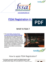 FSSAI Registration in India