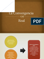 Convergencia Real