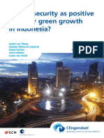 Tilburg - Energy security as positive force for green growth in Indonesia.pdf
