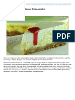 Torta Od Sira Yes Please Cheesecake PDF