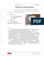 Bosanski Lokumi Sa Malo Kokosa PDF