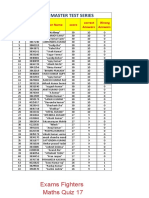 Exams Fighters Maths Quiz 17: JSSC CGL Master Test Series