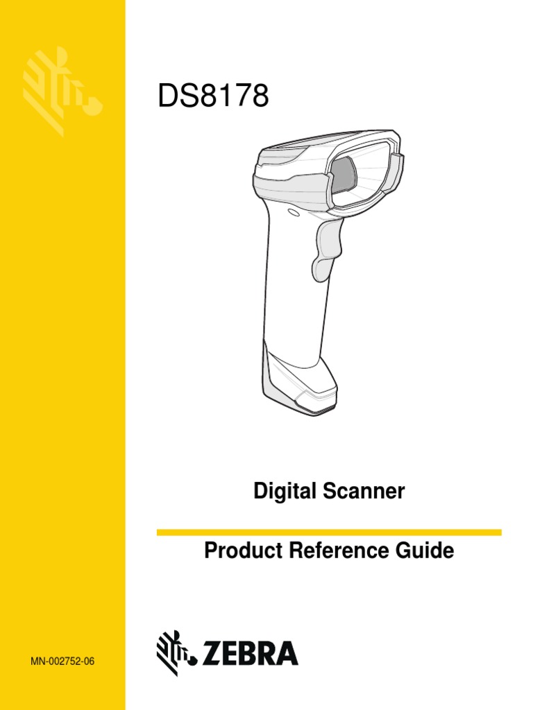 ds8178 PRG en PDF | PDF | Bluetooth | Image Scanner