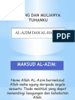 Akidah thn 4 Al Azim & Al Hamid