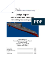 Design Report of A Ship