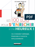 Les 100 Lois Pour S'enrichir Et Être Heureux! PDF