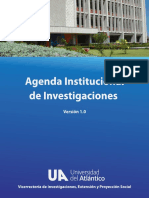 Agenda Institucional de Investigaciones V1.0