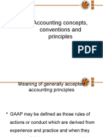 Accounting Concepts and Conventions