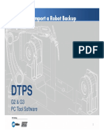 DTPS FAQ - Import a Robot Backup