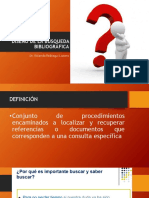 Diseño de La Busqueda Bibliográfica