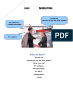 Telling The Time PDF