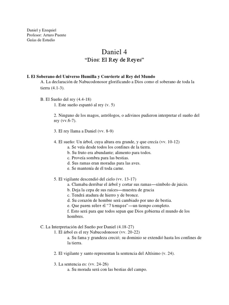 Nabucodonosor: Sueño y Restauración | PDF | Nabucodonosor Ii | Libro de ...