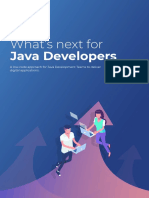 What's Next For: Java Developers