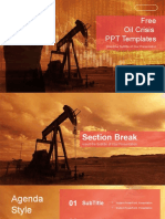 Free Oil Crisis PPT Templates: Insert The Subtitle of Your Presentation