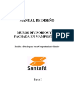 Mamposteria Muors Divisoros y Fachada (Santa Fe) PDF