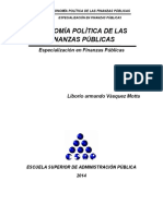 Economía Política de Las Finanzas Públicas