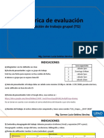 Rúbrica de Evaluación