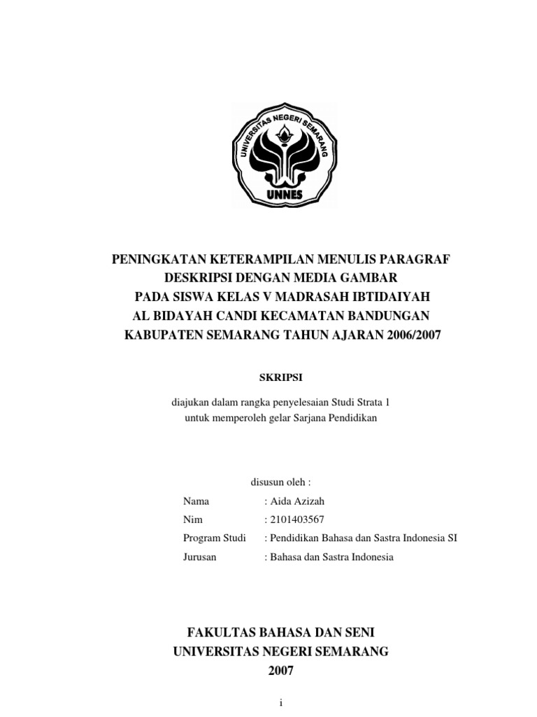 Contoh Skripsi | PDF