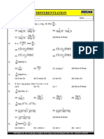 Differentiation: FIIT-JEE LTD., 48, Gurukripa Complex, M.P. Nagar, Zone-II, Bhopal (M.P.), PH.: 4253355, 4253455