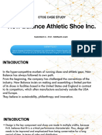 Ctoe Case Study: New Balance Athletic Shoe Inc