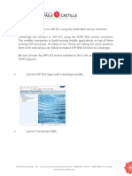 Convertigo Can Connect To SAP ECC Using The SOAP Web Service Connector