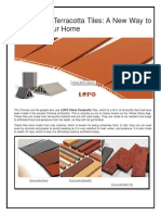 Lopo Terracotta - Looking For LOPO CHINA Terracotta Tile?