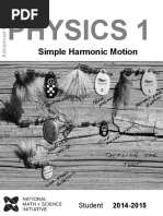 AP1 Simple Harmonic Motion Student 