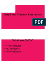 Small and Medium Enterprises